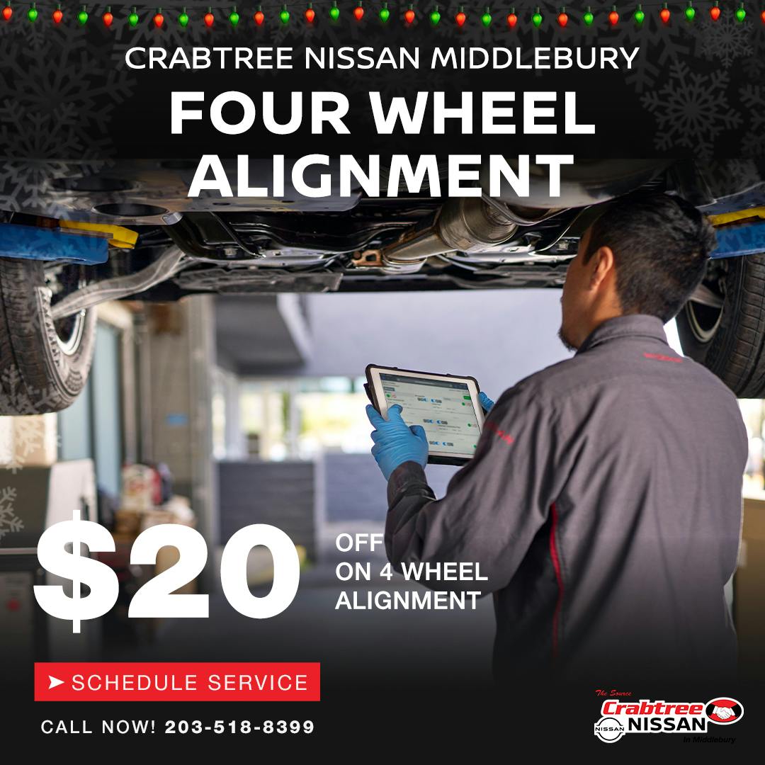 Four Wheel Alignment | Crabtree Nissan