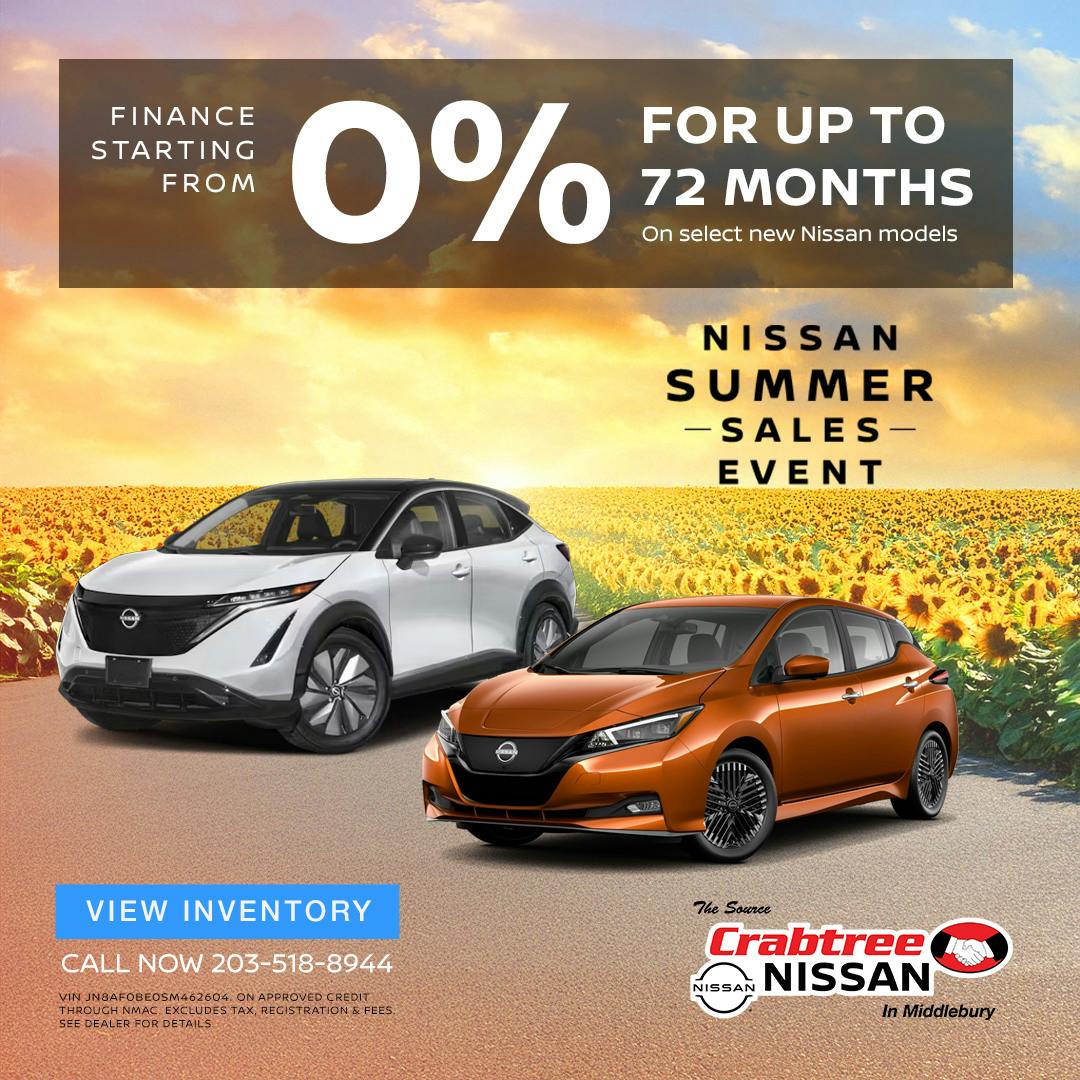 2025 Nissan Finance Offer | Crabtree Nissan