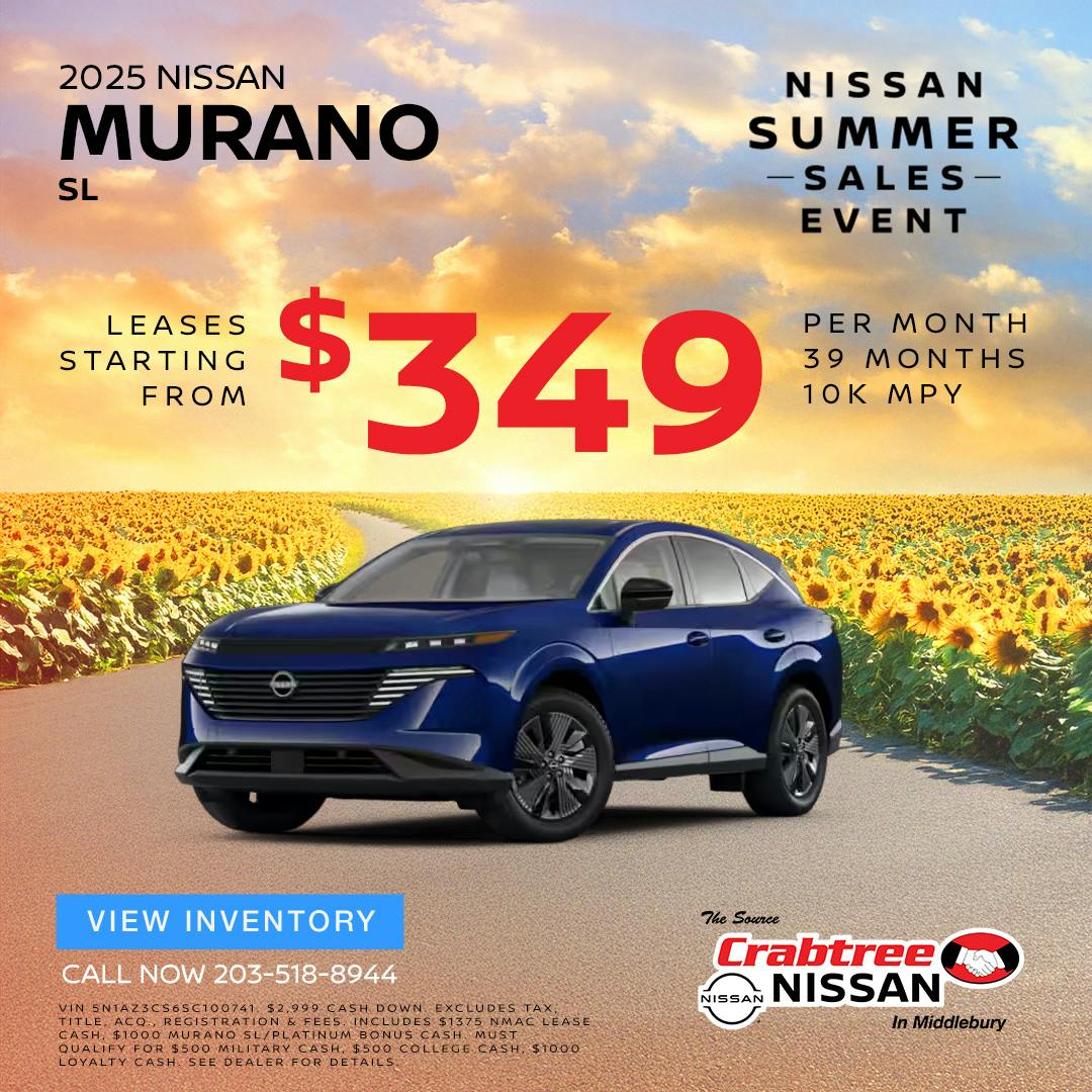 Nissan Murano Lease Offer | Crabtree Nissan