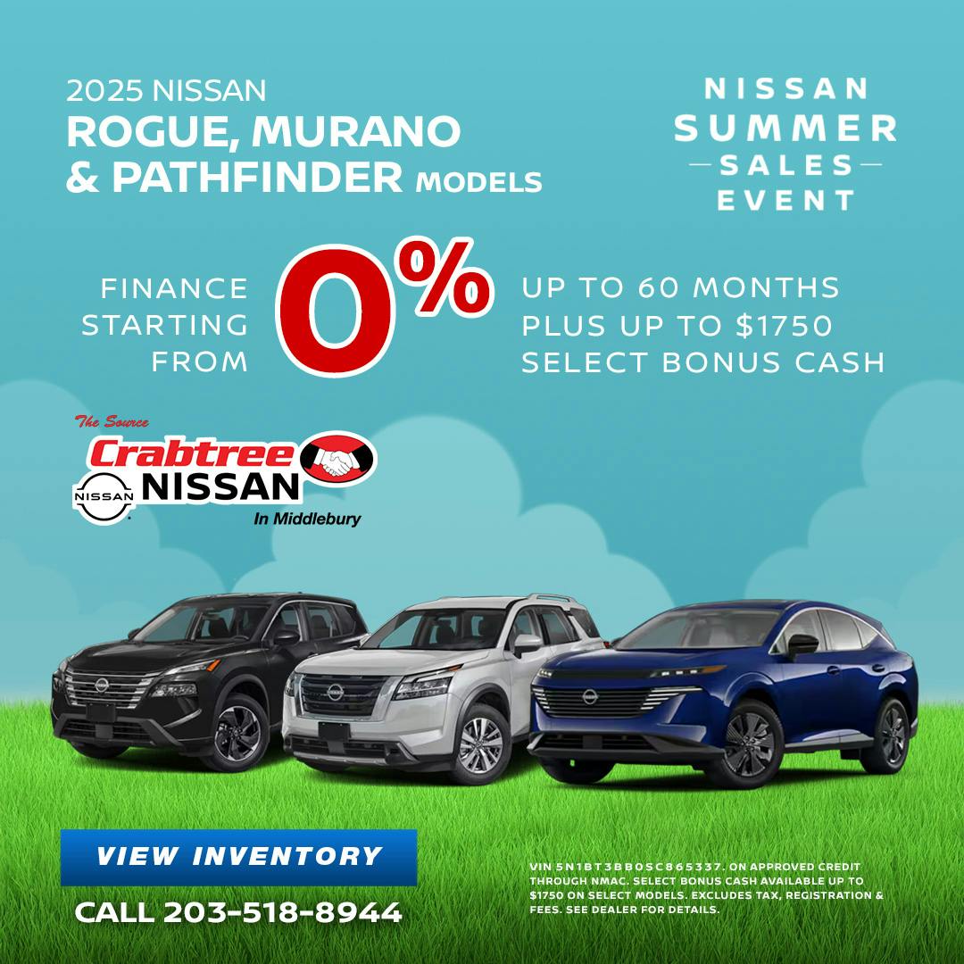 2025 Nissan Finance and Bonus Cash Offer | Crabtree Nissan