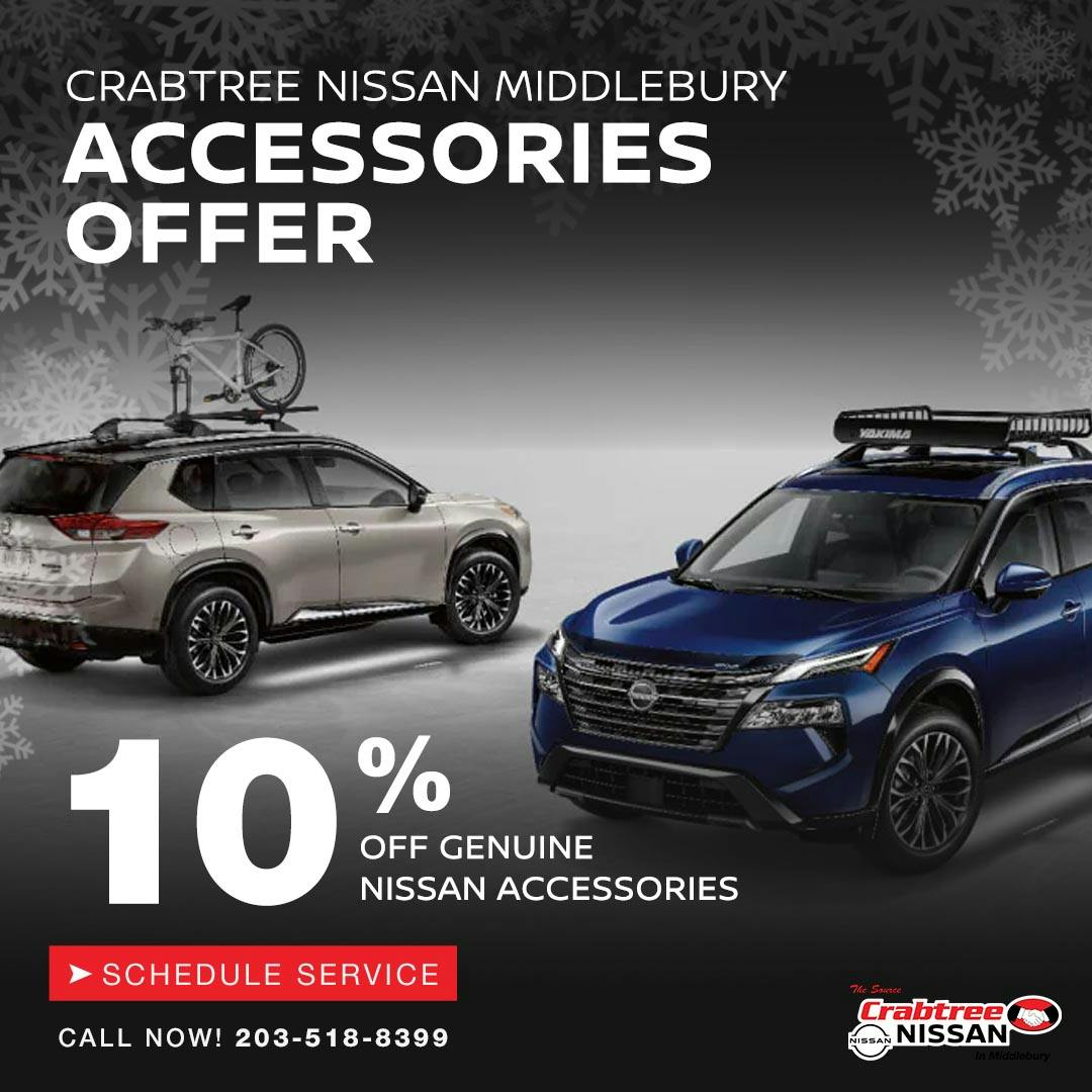 Accessories Offer | Crabtree Nissan