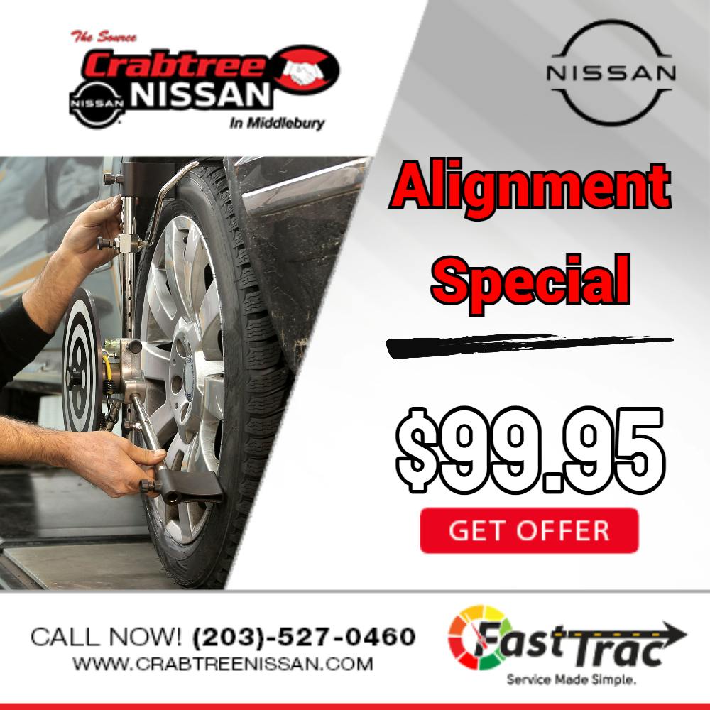 Alignment Special | Crabtree Nissan