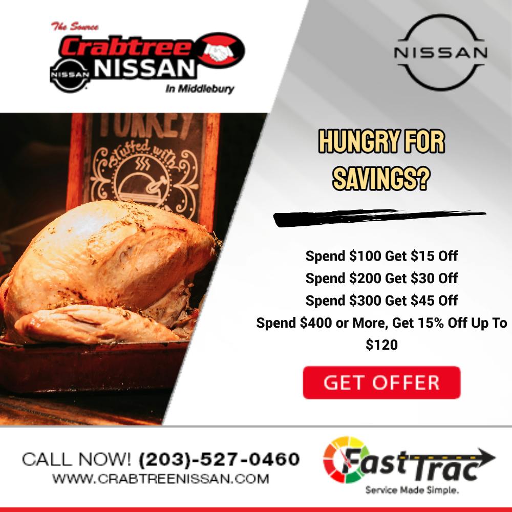 Hungry For Savings? | Crabtree Nissan