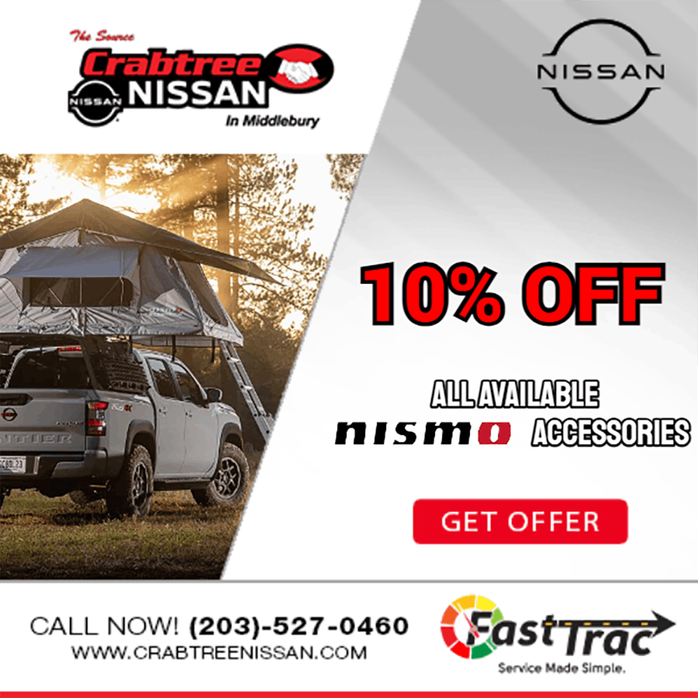 10% Off All NISMO Accessories | Crabtree Nissan