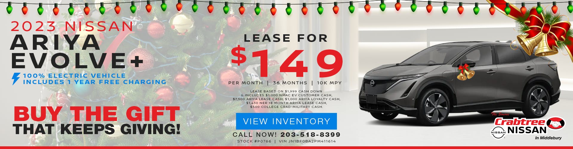 Nissan Ariya Lease Offer