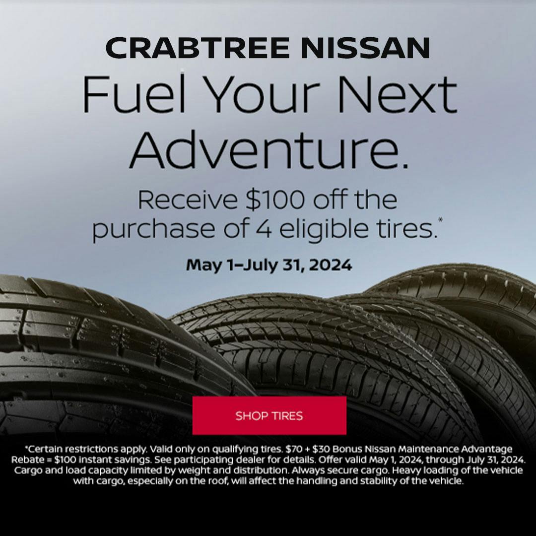 $100 Off Purchase Of 4 Tires