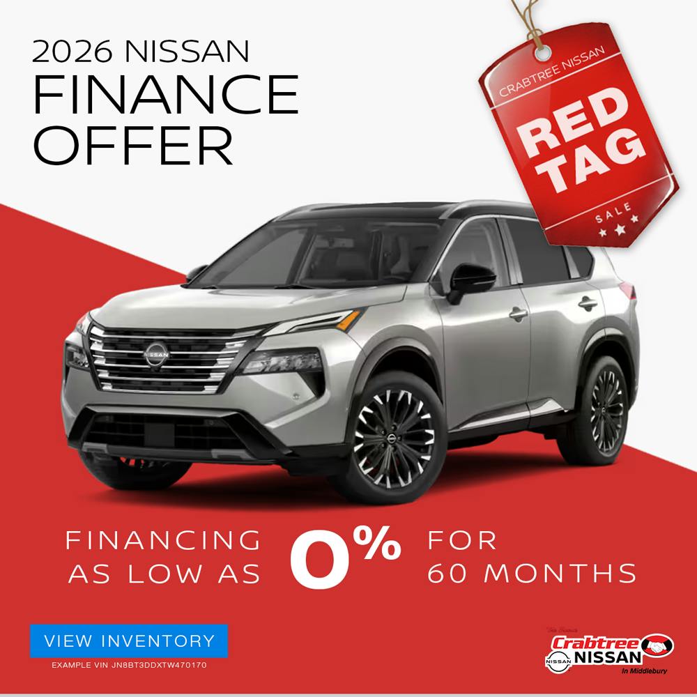 2026 Nissan Rogue Finance Offer | Crabtree Nissan