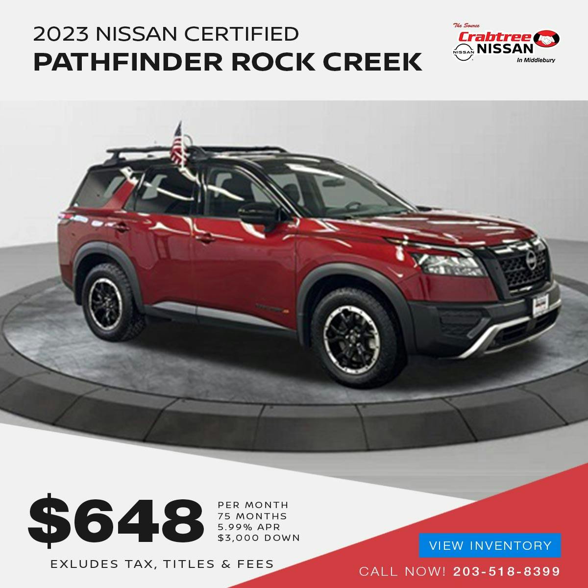 2023 Certified Nissan Pathfinder Rock Creek | Crabtree Nissan