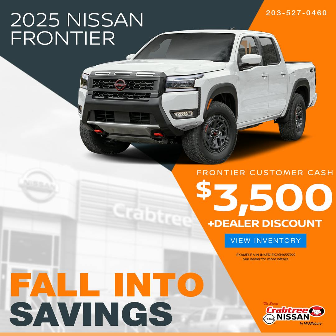 Nissan Frontier Savings Offer | Crabtree Nissan
