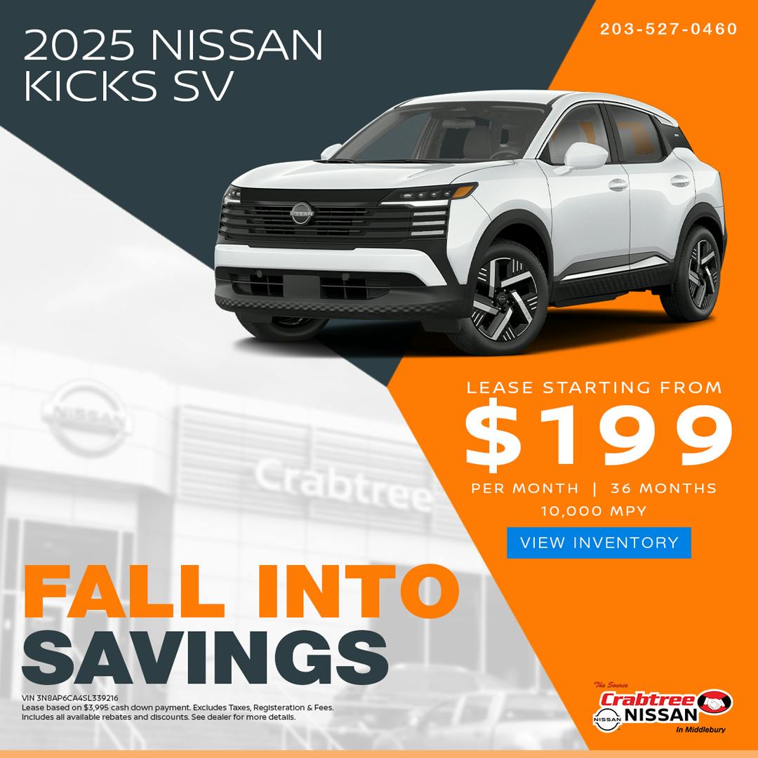 2025 Nissan Kicks Lease Offer