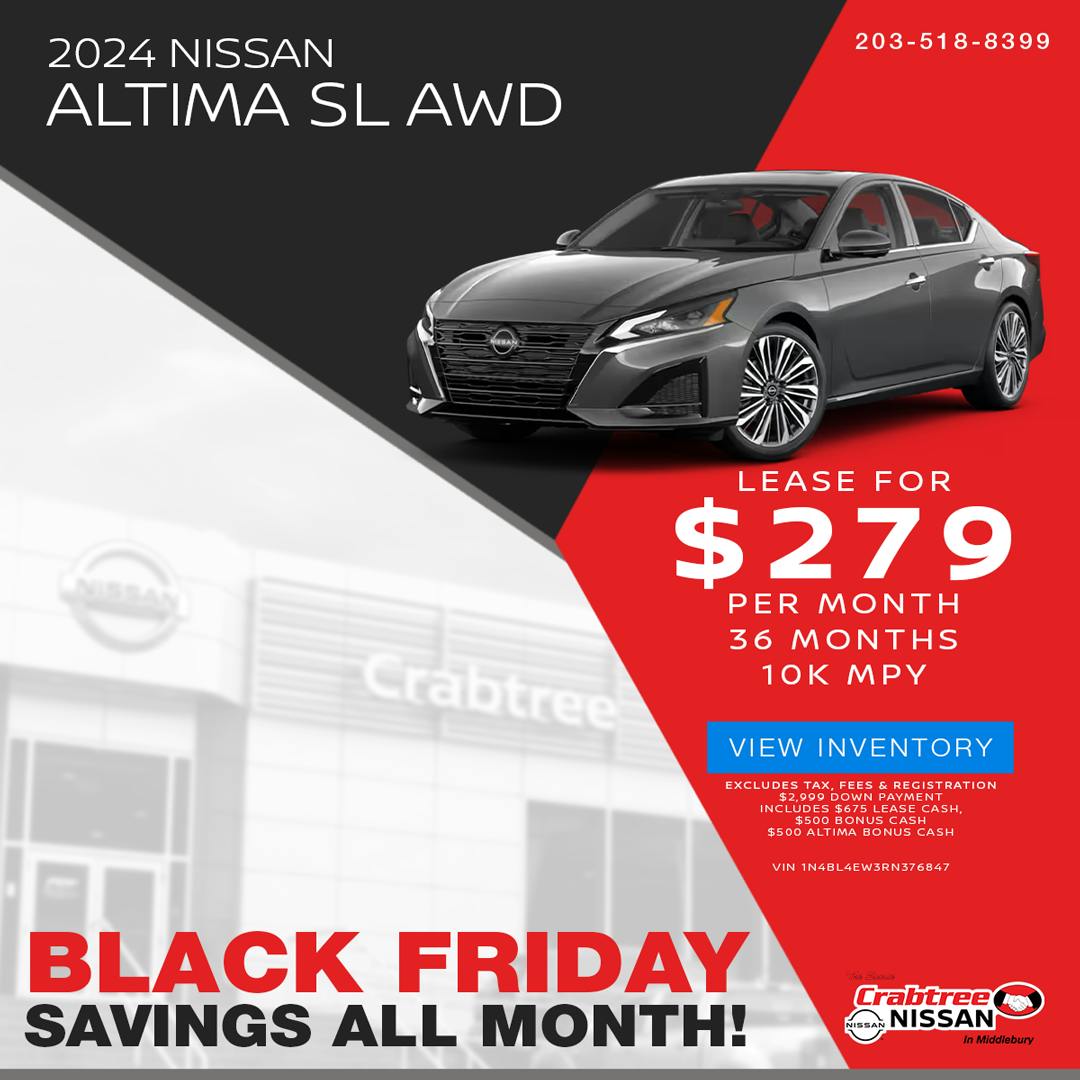 Nissan Altima Lease Offer | Crabtree Nissan