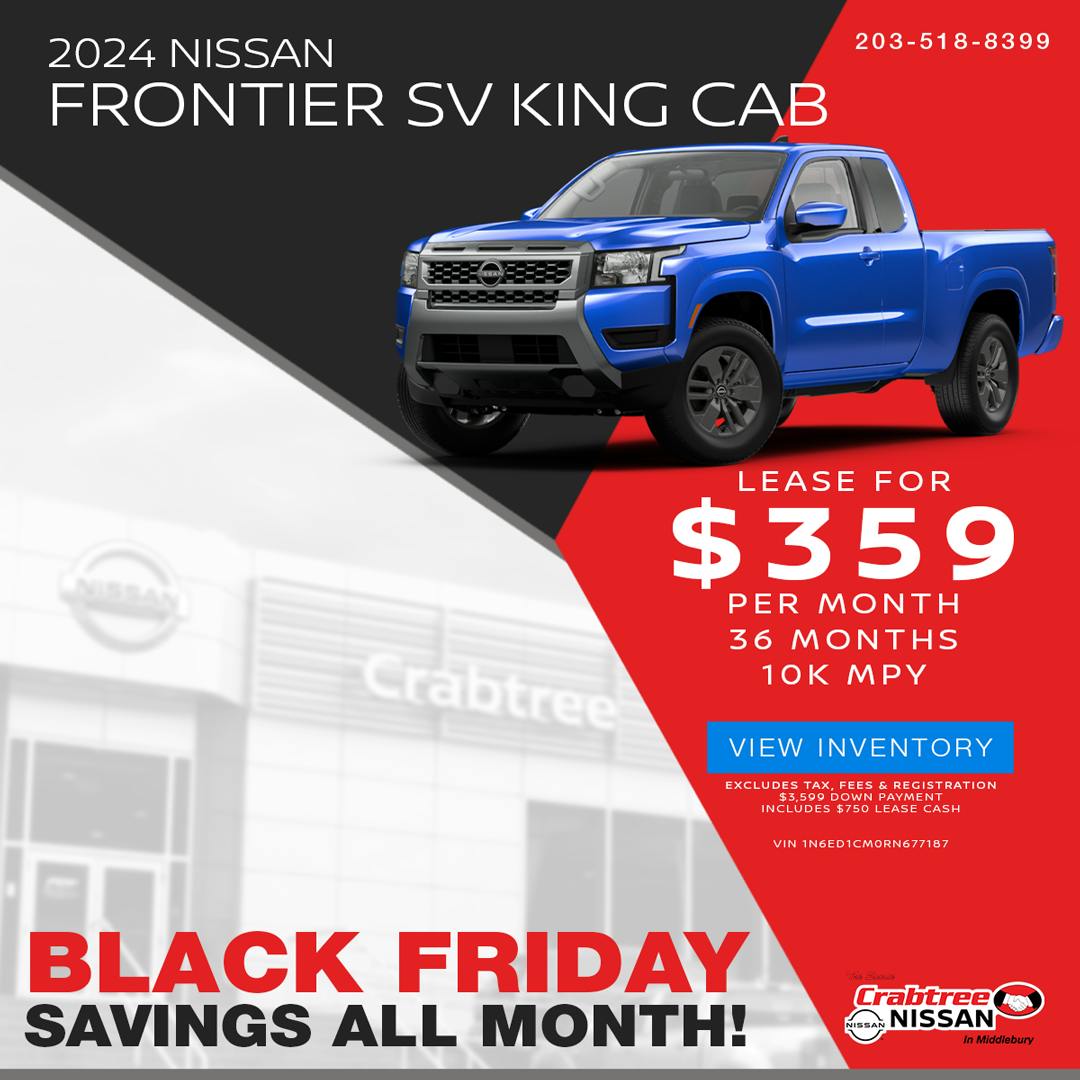 Nissan Frontier Lease Offer | Crabtree Nissan