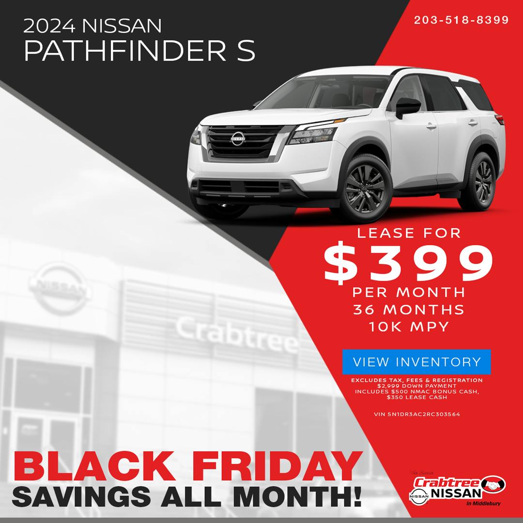 Nissan Pathfinder Lease Offer | Crabtree Nissan