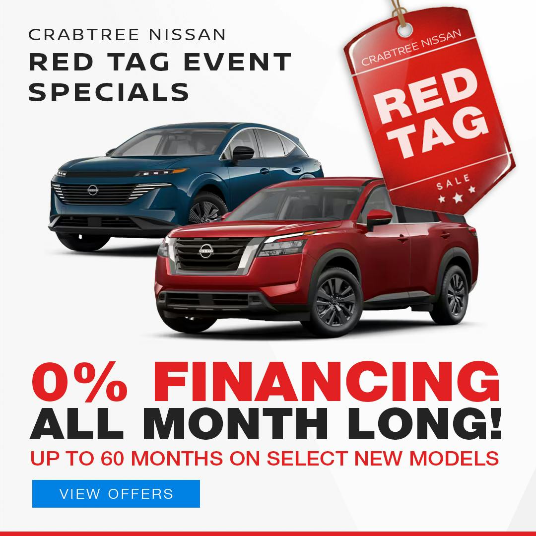 Crabtree Nissan Finance Offer – Reg Tag Event – Nov 25