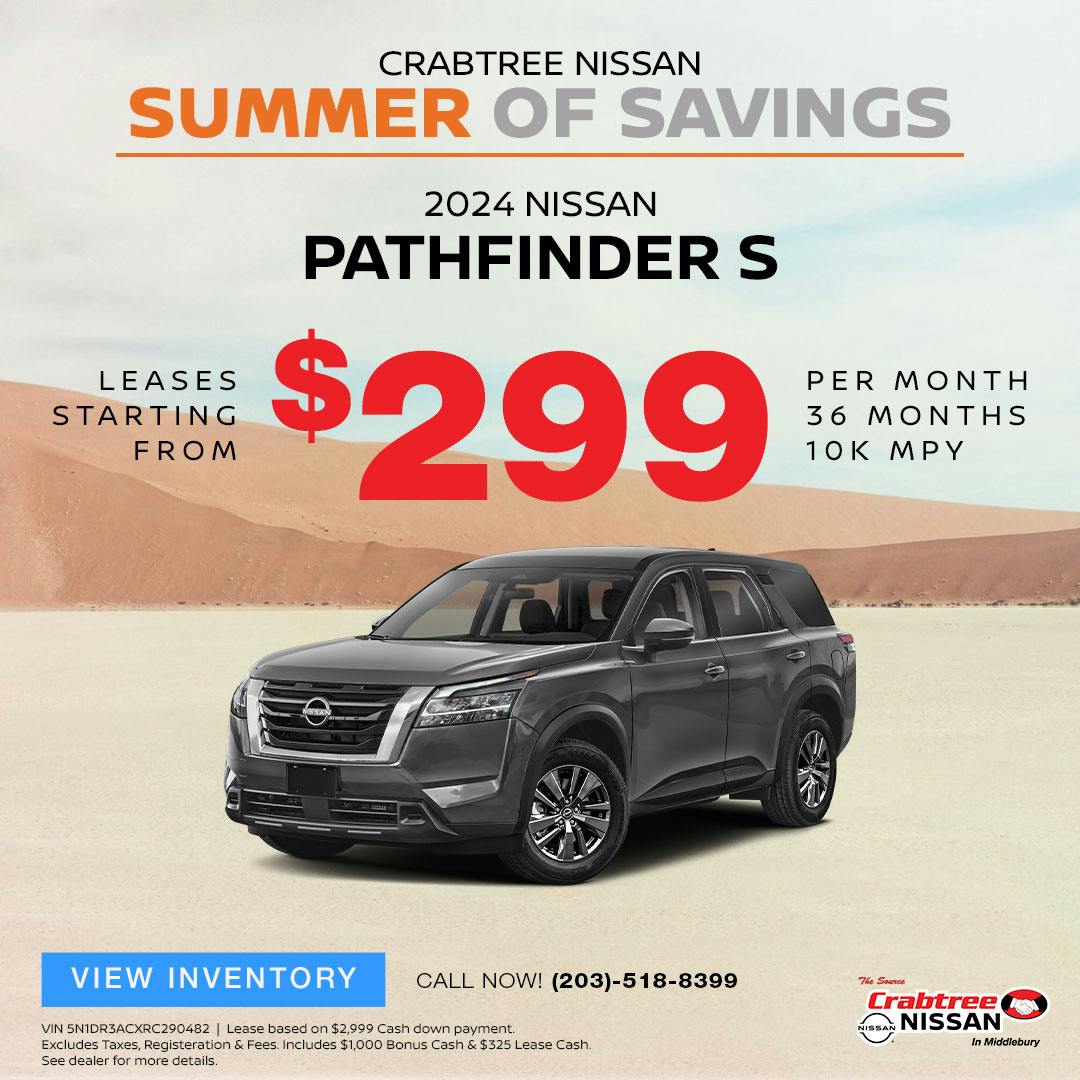 Nissan Pathfinder Lease Offer | Crabtree Nissan
