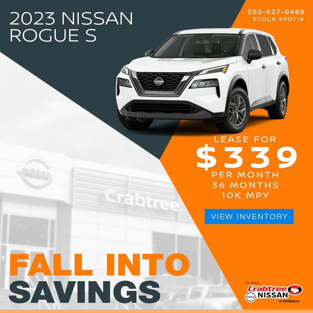 Crabtree Nissan Nissan Dealership in Middlebury, CT