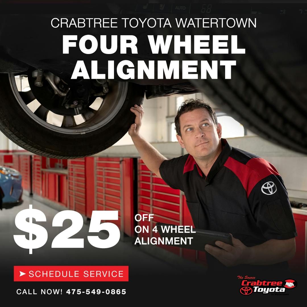 Four Wheel Alignment | Crabtree Toyota