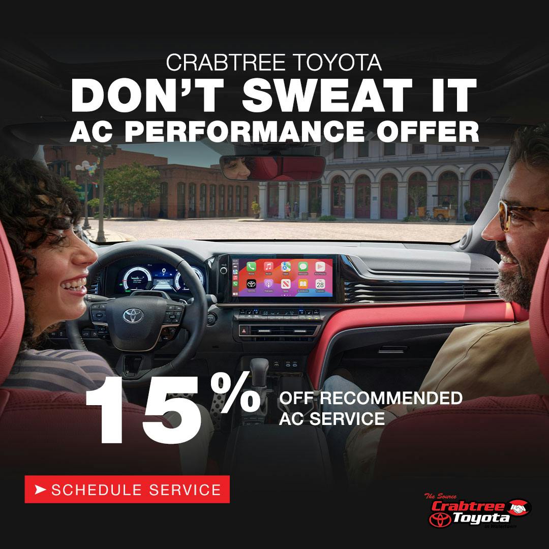 AC Performance Special | Crabtree Toyota