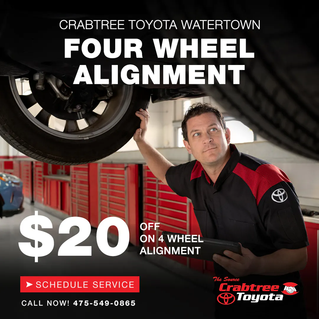 Four Wheel Alignment | Crabtree Toyota