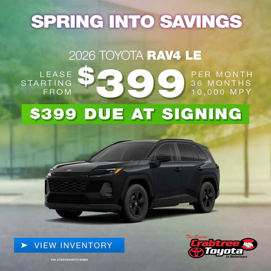 2026 Toyota RAV4 Lease Offer | Crabtree Toyota