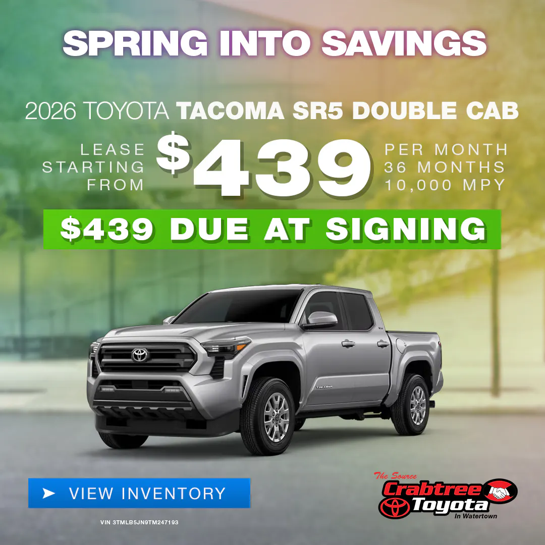 2026 Toyota Tacoma Lease Offer | Crabtree Toyota
