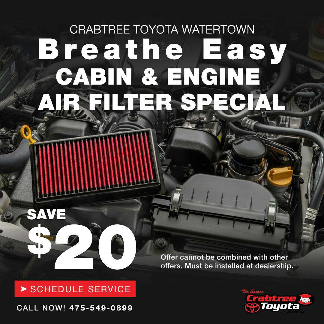Breathe Easy Package | Crabtree Toyota