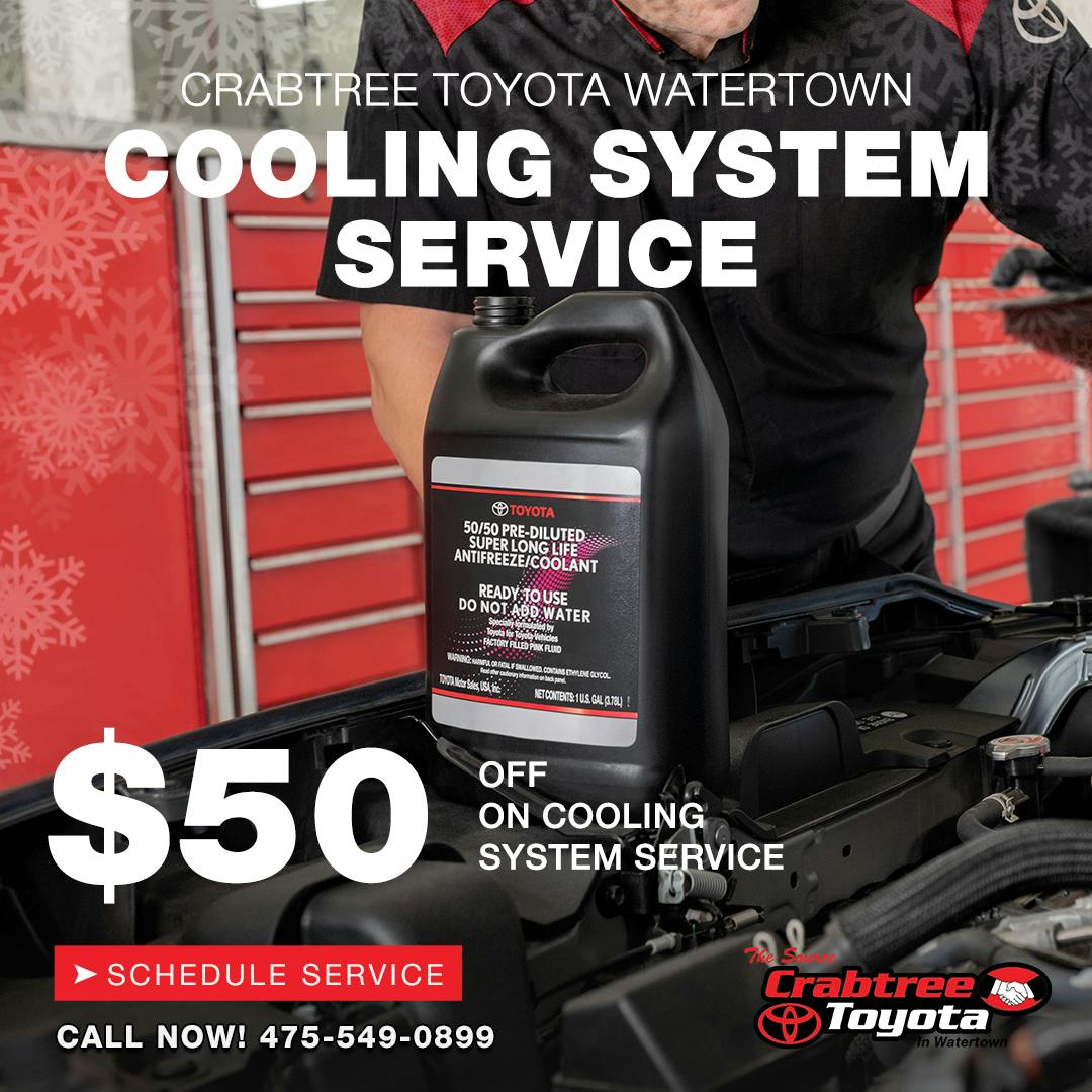 Cooling System Service | Crabtree Toyota