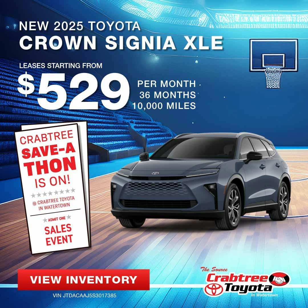 2025 Toyota Crown Signia XLE Lease Offer | Crabtree Toyota