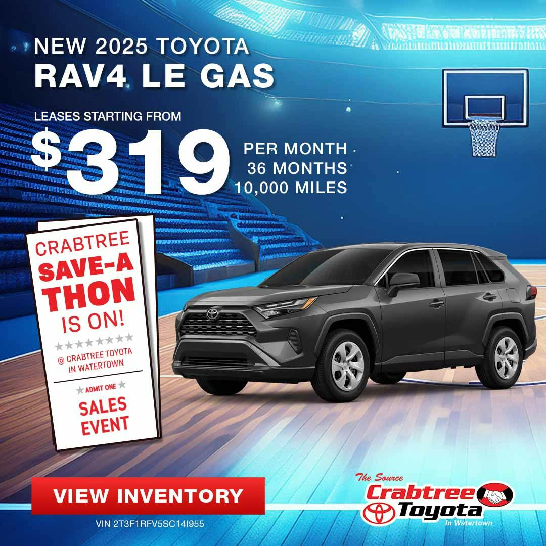 2025 Toyota RAV4 Lease Offer | Crabtree Toyota