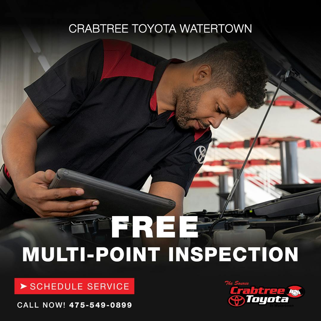 FREE Multi-Point Inspection | Crabtree Toyota