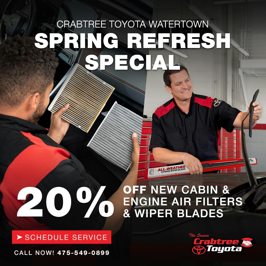 Spring Refresh Special | Crabtree Toyota