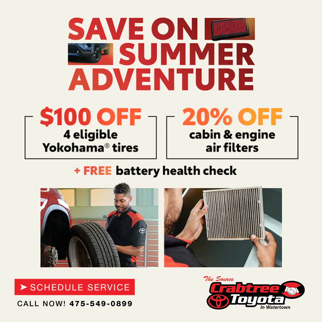 Save on Summer Adventure Service | Crabtree Toyota