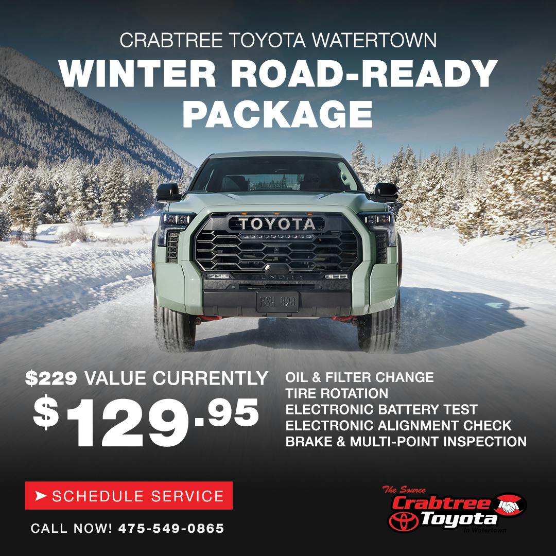Winter Road-Ready Package | Crabtree Toyota