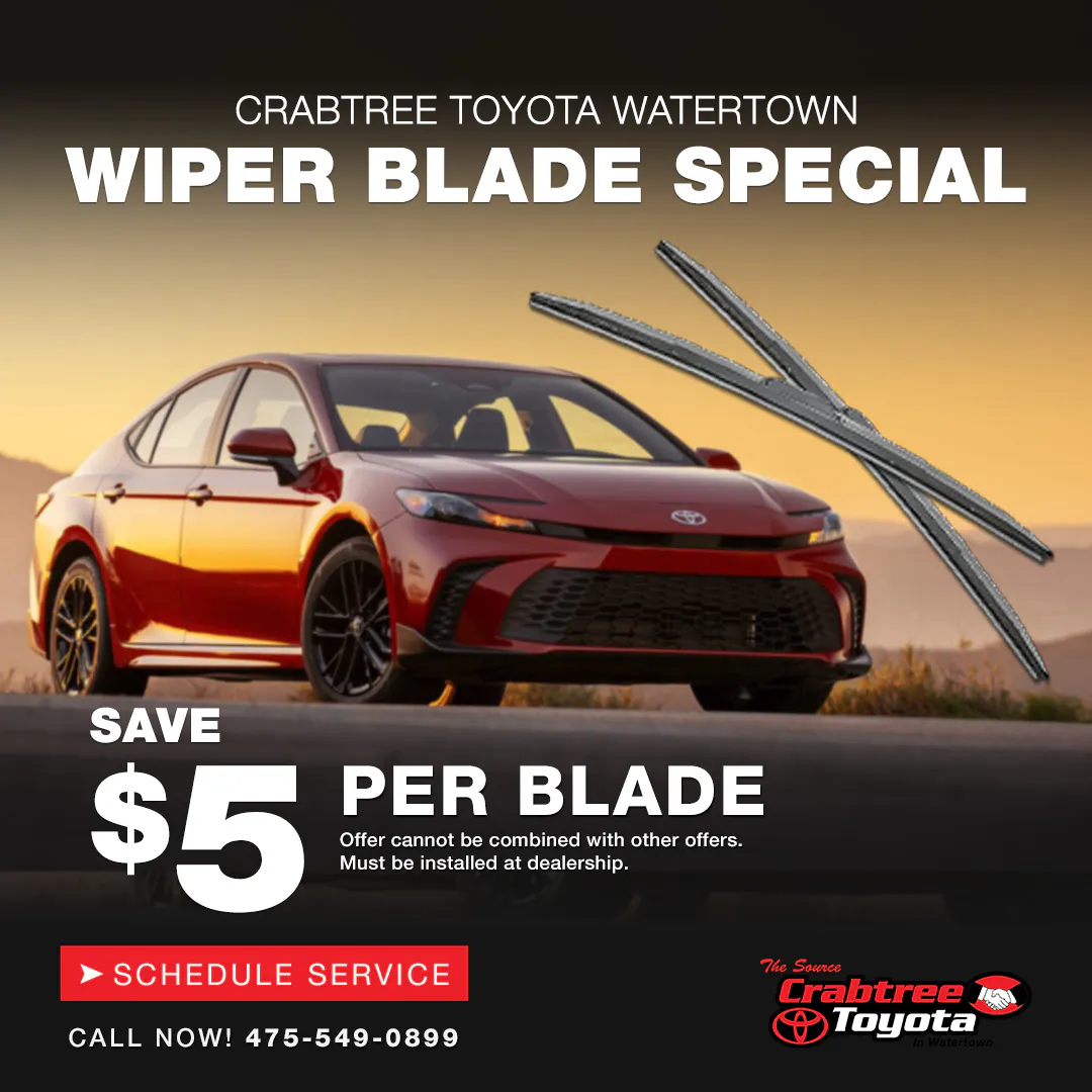 $5 Off Toyota Wiper Blade | Crabtree Toyota