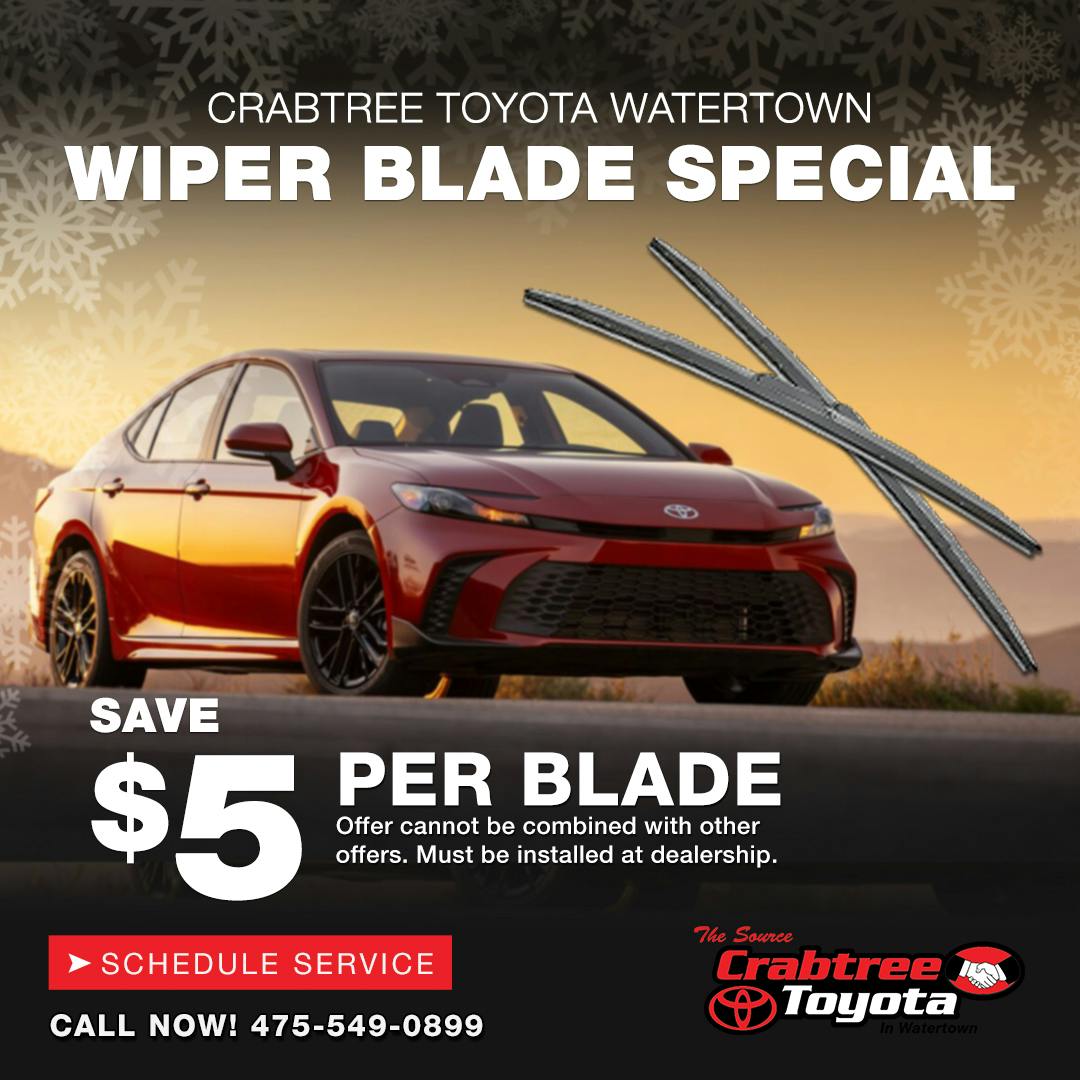 $5 Off Toyota Wiper Blade | Crabtree Toyota