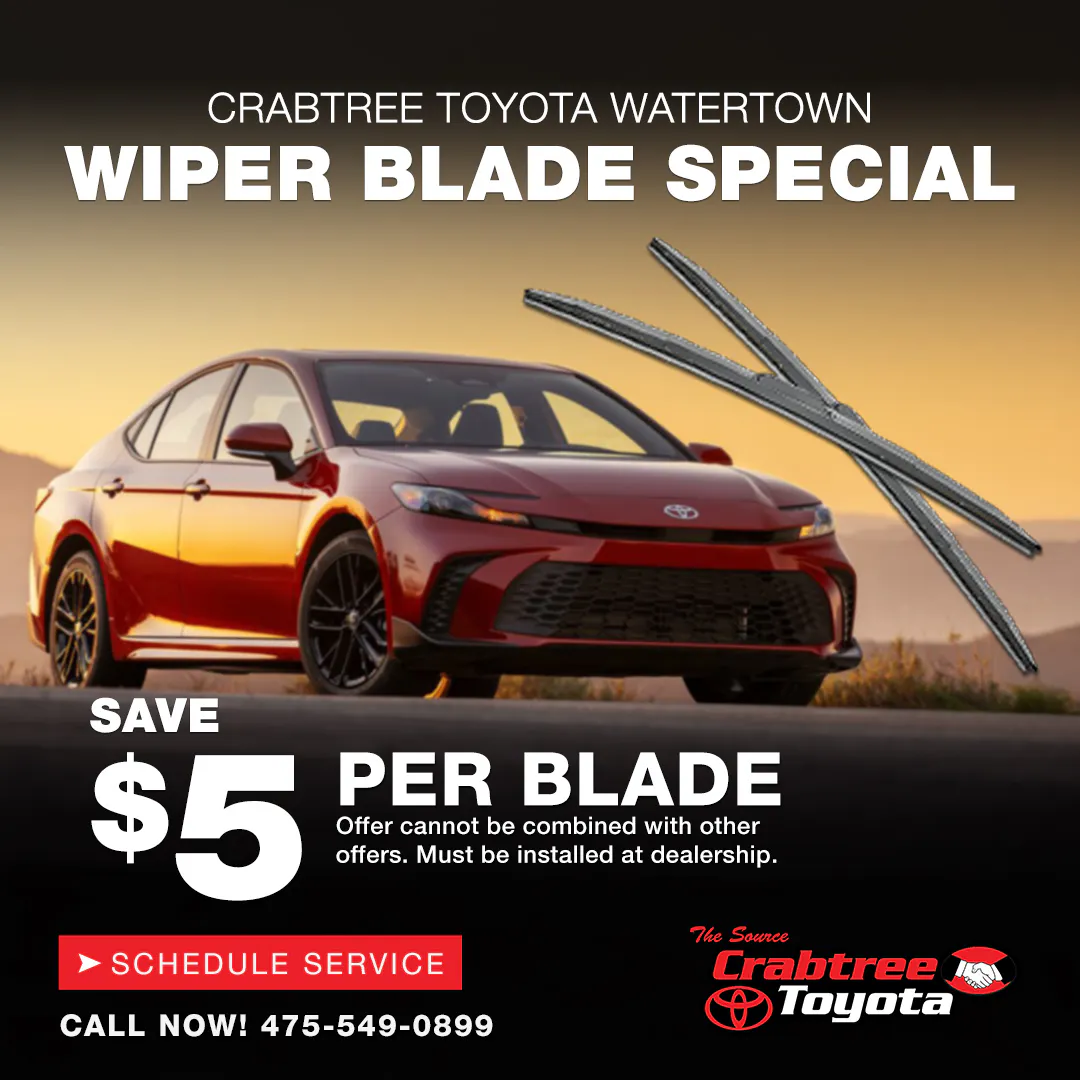$5 Off Toyota Wiper Blade | Crabtree Toyota