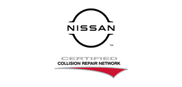 Nissan Certified Collision Repair Center Logo