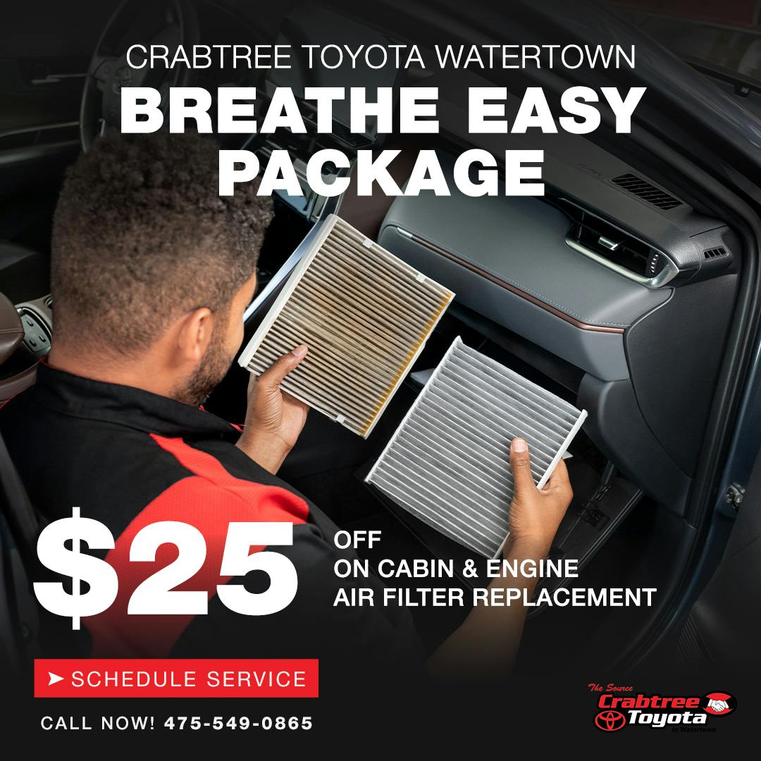 Breathe Easy Package | Crabtree Toyota