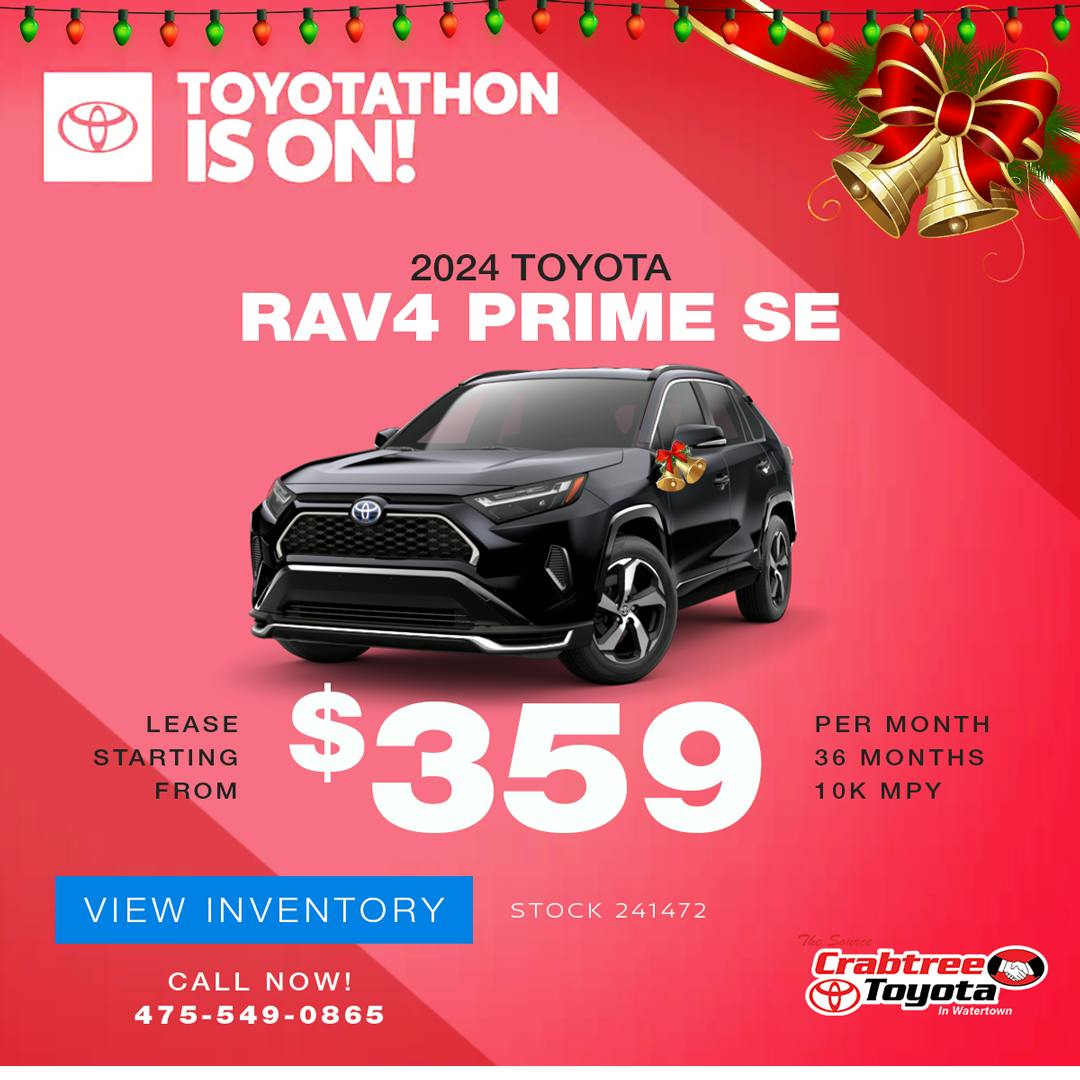 Toyota RAV4 Prime Lease Offer | Crabtree Toyota