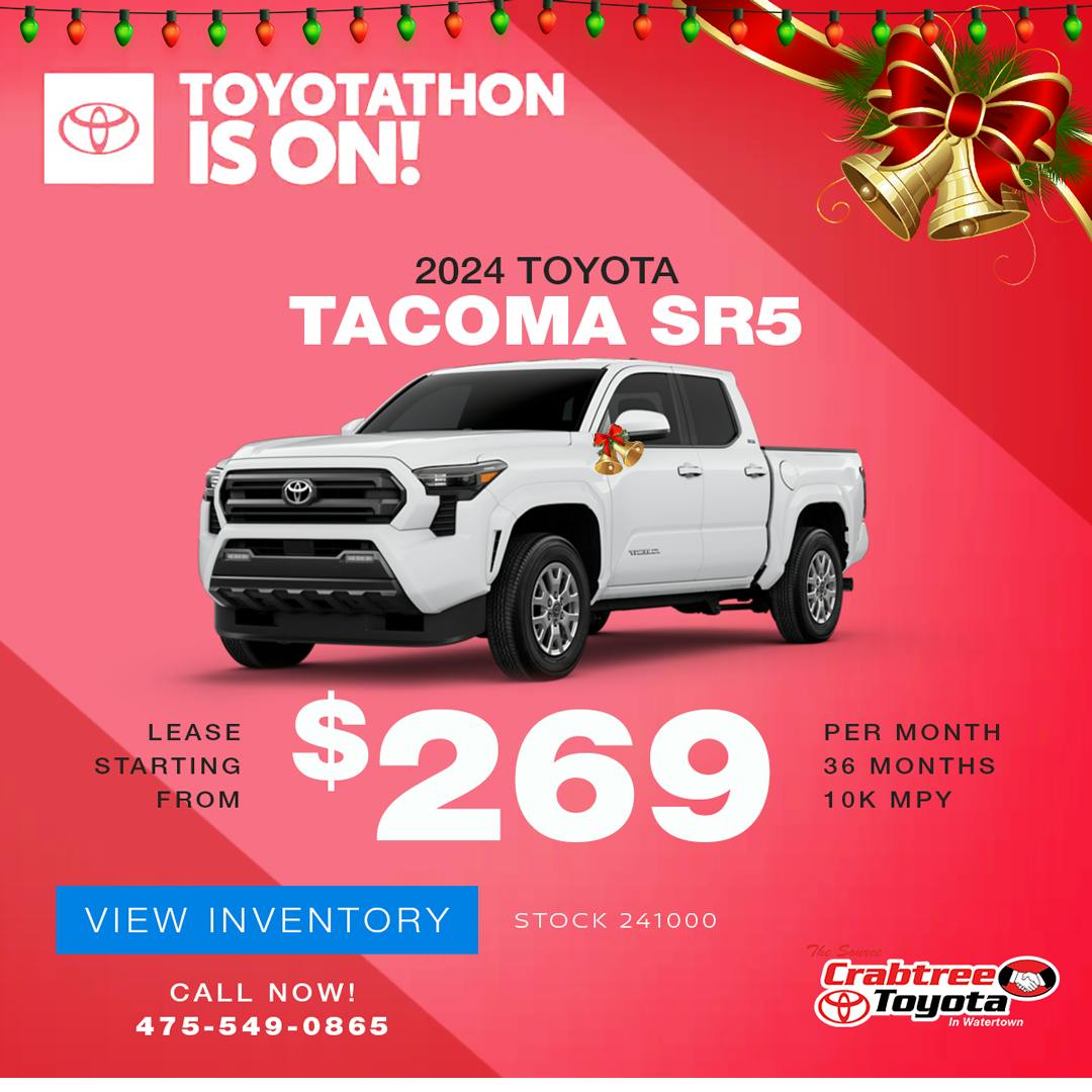 Toyota Tacoma Lease Offer | Crabtree Toyota