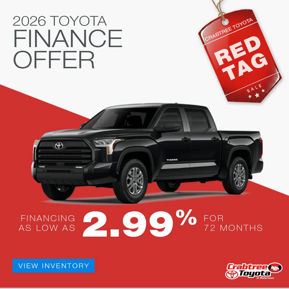 2026 Toyota Tundra Finance Offer | Crabtree Toyota