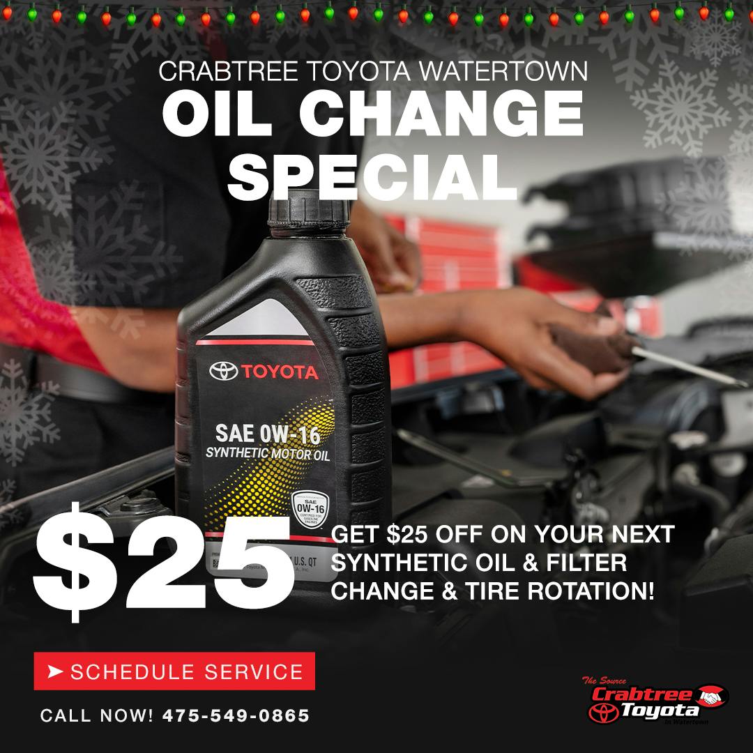 Oil Change Special | Crabtree Toyota