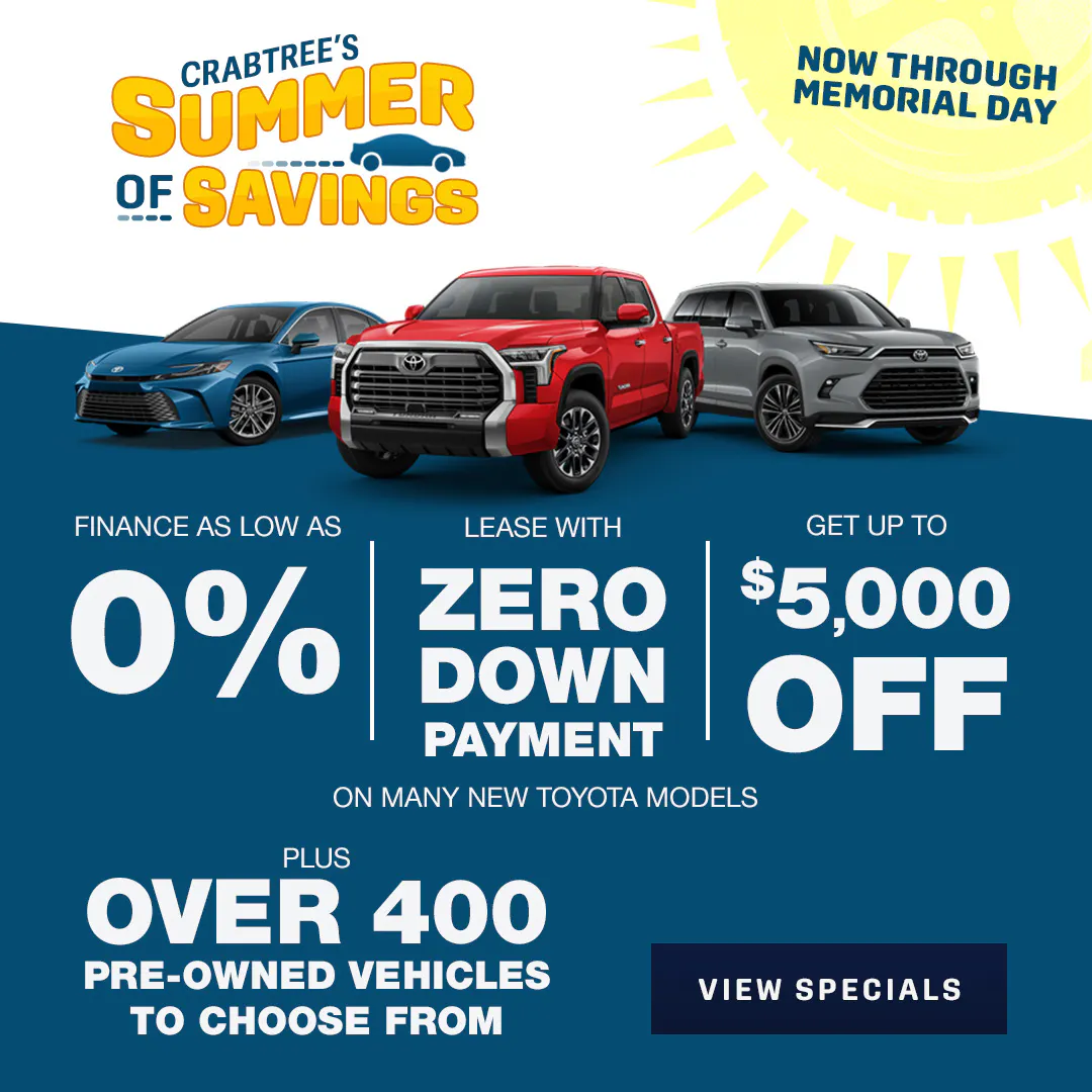 Crabtree Summer Savings Specials