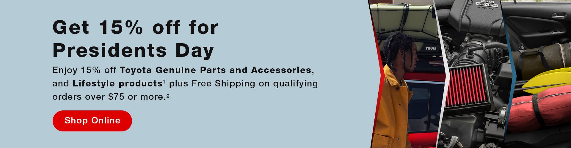 Presidents Day National Parts Special