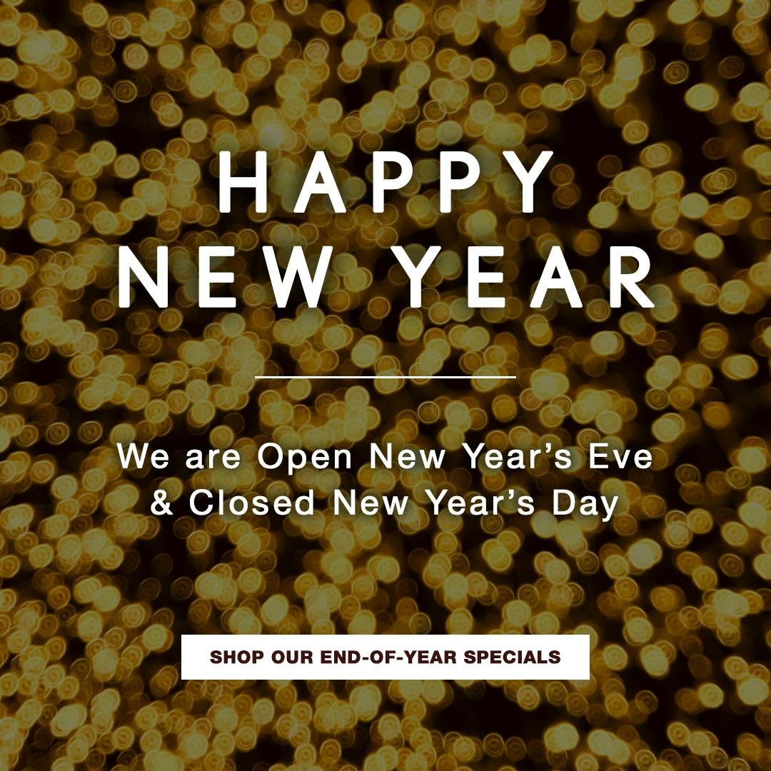 New Years Holiday Hours