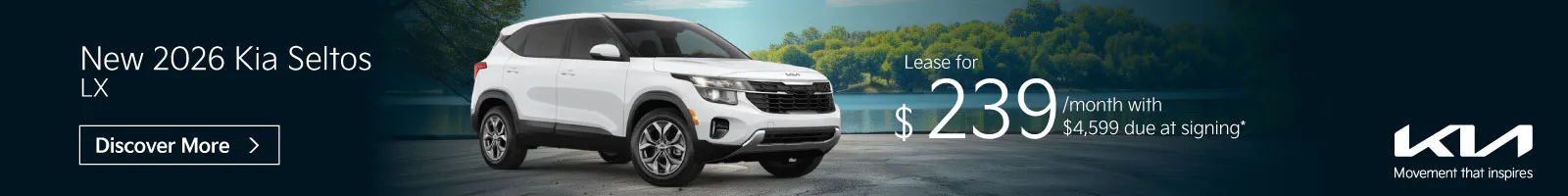 New 2026 Kia Seltos LX