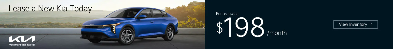 Lease a New Kia Today