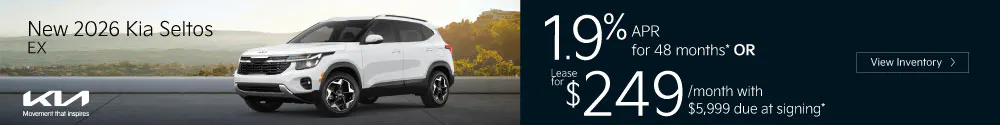 New 2026 Kia Seltos EX | Cumberland Kia