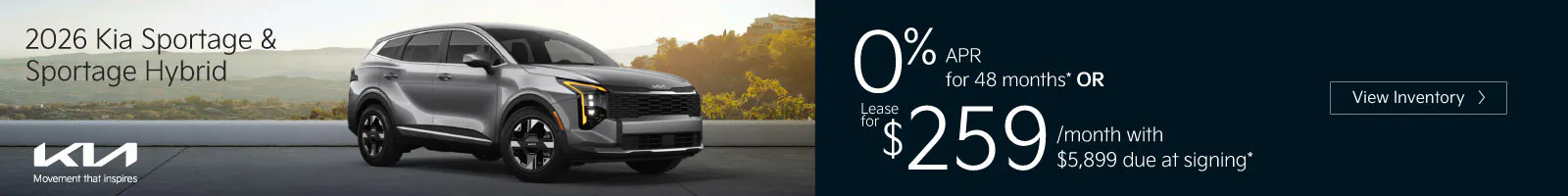 2026 Kia Sportage and Sportage Hybrid