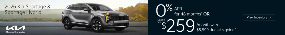 2026 Kia Sportage and Sportage Hybrid | Cumberland Kia